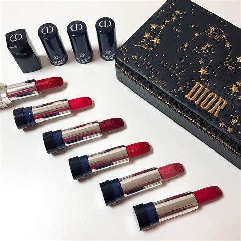 rouge dior couture collection midnight wish lipstick coffret set|Exceptional Wood & Leather Rouge Dior Set: 24 Lipsticks .